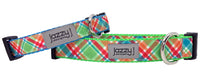 Prepster Plaid Dog Collar