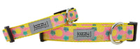 Pale Pink Pineapple Dog Collar
