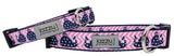 Polka Dot Whale Dog Collar
