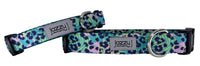 Tropical Leopard Dog Collar