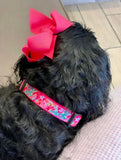 Pink Lulu Flamingo Dog Collar