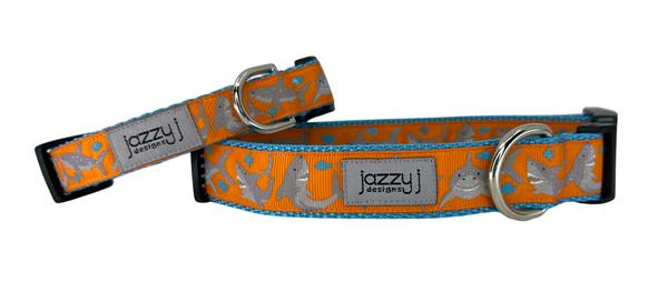 Shark Attack Dog Collar