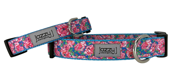 Lucky Charm Blue Dog Collar