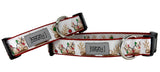 Ornament Reindeer Antlers Dog Collar