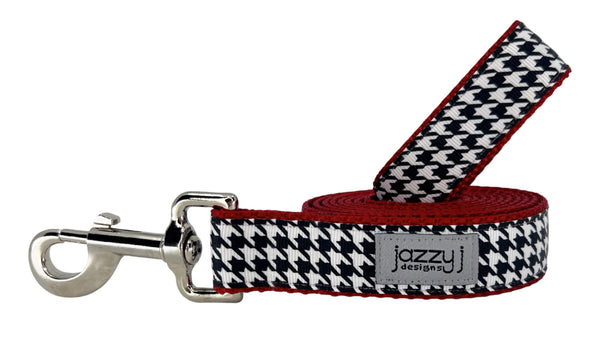 Houndstooth Leash (1in W)