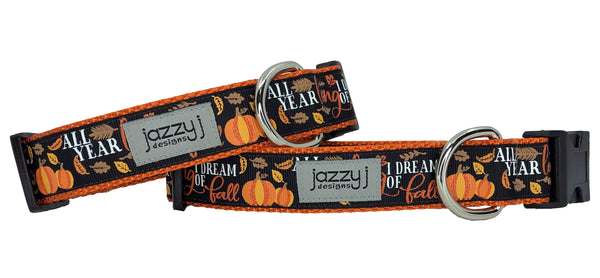 Black All Year Long Dog Collar