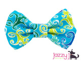 Blue Chandelier Bow Tie