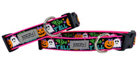 Pink Boo Y'all Dog Collar