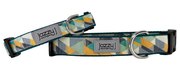 Boy Geometric Dog Collar