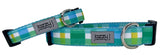 Ocean Colorblock Dog Collar