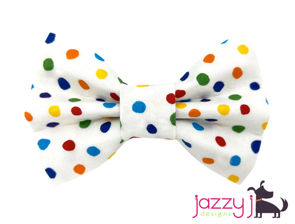 Confetti Polka Dot Bow Tie