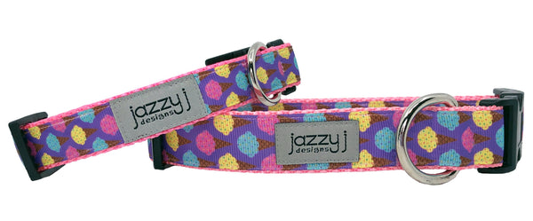 Confetti Cones Dog Collar