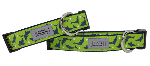 Dizzy Dolphin Dog Collar