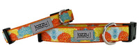 Fall Dahlia Dog Collar