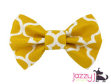Gold Trellis Bow Tie