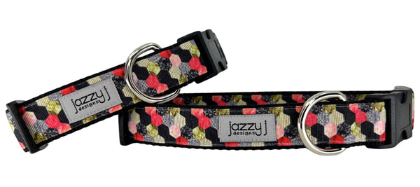 Haute Hexagon Dog Collar
