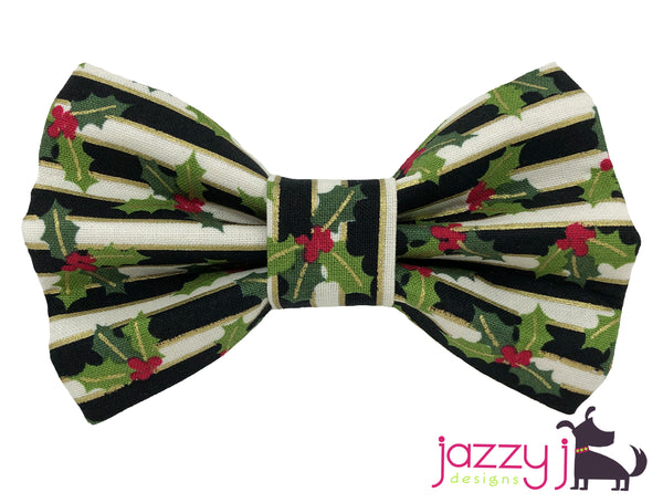 Holly and Berries Bow Tie