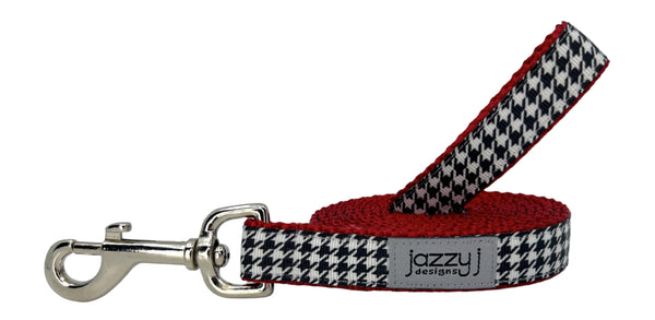 Houndstooth Leash (3/4in W)