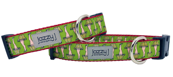 Kiwi Leg Lamp Dog Collar