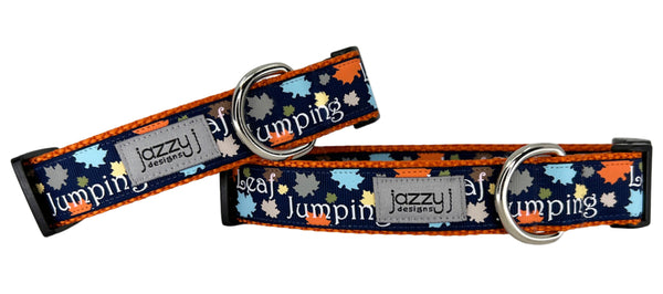 Leaf Jumping Dog Collar