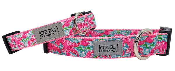 Lily Lobster Dog Collar