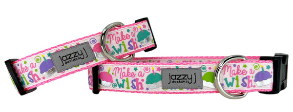 Birthday Make A Wish Dog Collar