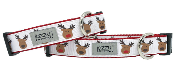 Santa's Reindeer Dog Collar