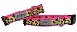 Airbrush Palm Trees Dog Collar