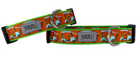 Orange Golf Cart Dog Collar
