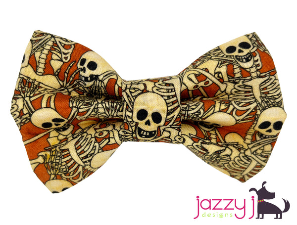 Spooky Scary Skeletons Bow Tie
