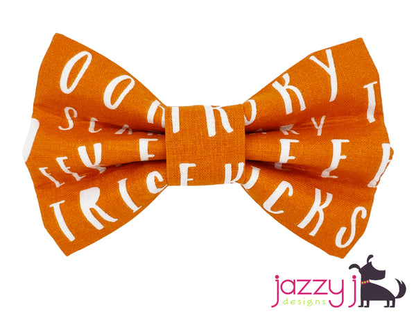 Halloween Words Bow Tie