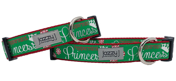 Peppermint Princess Dog Collar