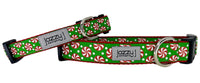 Peppermint Twists Dog Collar