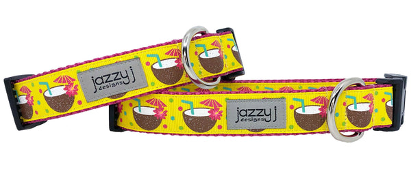 Pina Colada Dog Collar