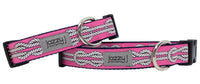 Pink Nautical Knots Dog Collar