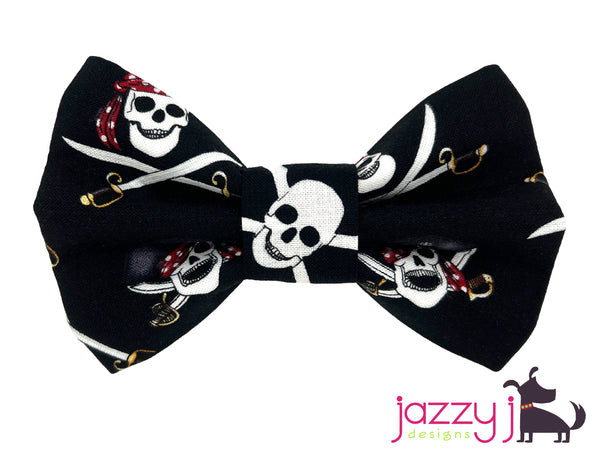 Pirate Skeleton Bow Tie