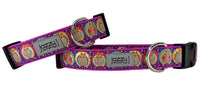 Purple Golden Girl Turkey Dog Collar