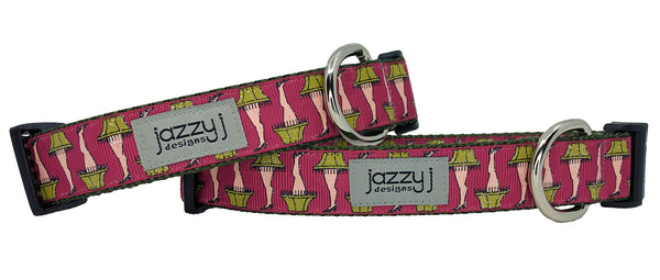Rose Leg Lamp Dog Collar