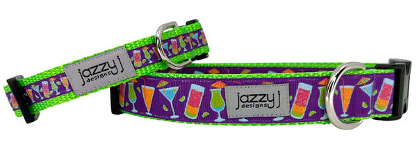 Summer Cocktails Dog Collar