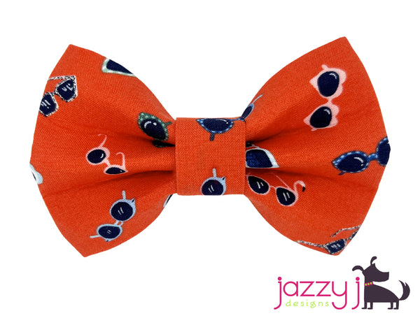 Red Sunglasses Bow Tie