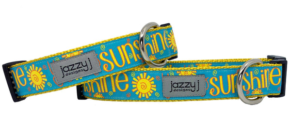 Blue Sunshine Dog Collar