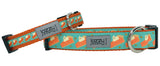 Tropic Pumpkin Pie Dog Collar