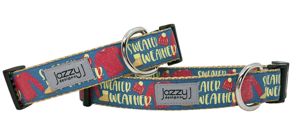 Sweater Weather Dog Collar