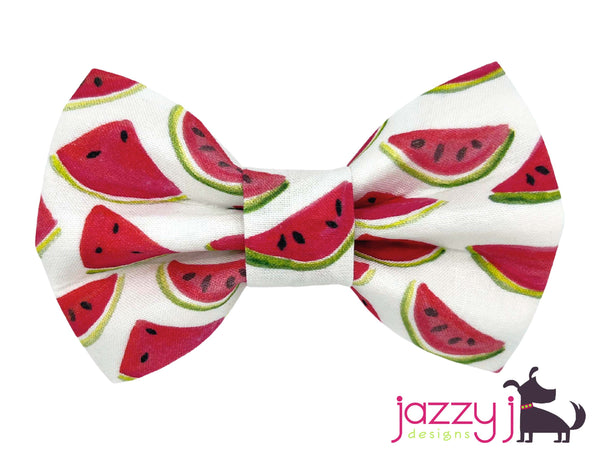 Watercolor Watermelon Bow Tie