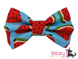 Blue Watermelon Bow Tie