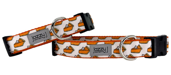 White Pumpkin Pie Dog Collar